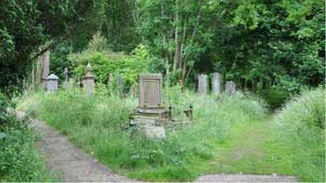 View of Arnos Vale Cemetery, Bristol