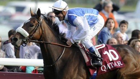 Solemia ridden by Olivier Peslier