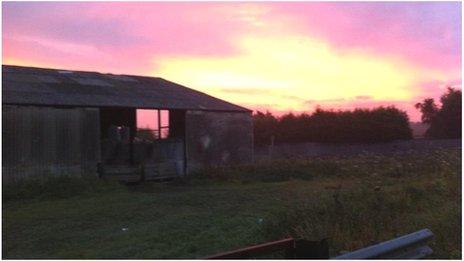 A farm near Peterborough