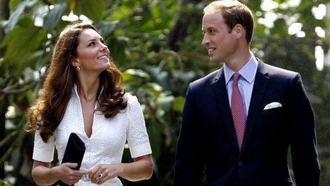 William and Kate - the Duke and Duchess of Cambridge