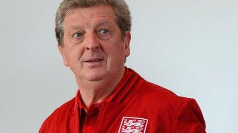 England manager Roy Hodgson