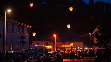 Sky lanterns