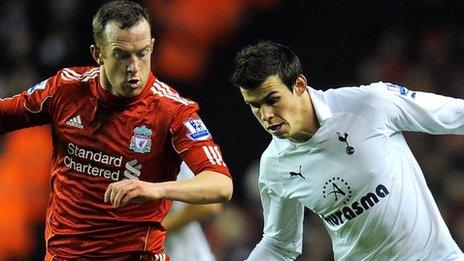 Charlie Adam and Gareth Bale