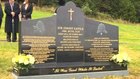 Sir Jimmy Savile's grave