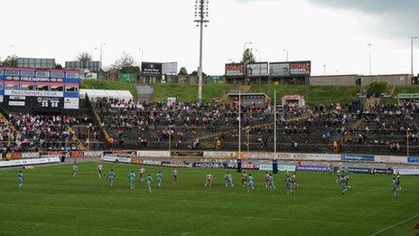 Bradford Bulls' Odsal Stadium