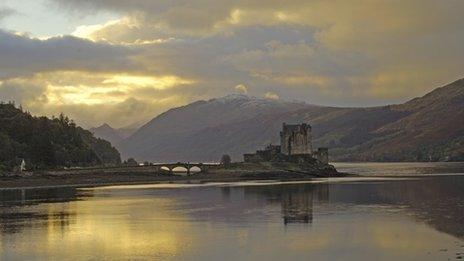 castle at Eilean Donan, Loch Duich