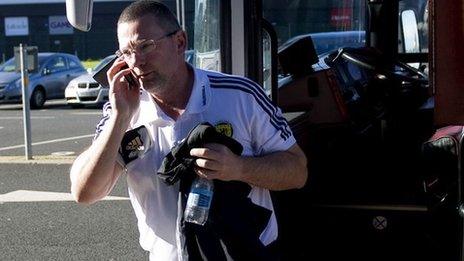 Scotland coach Craig Levein