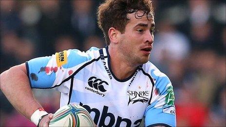 Sale Sharks fly-half Danny Cipriani