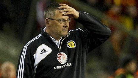 Scotland coach Craig Levein