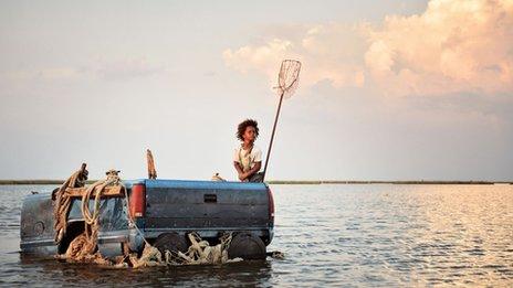 Quvenzhane Wallis in Beasts of the Southern Wild