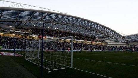 Brighton's Amex stadium