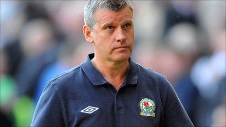 Blackburn Rovers caretaker manager Eric Black