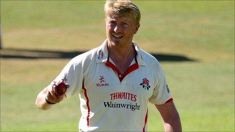 Lancashire captain Glen Chapple