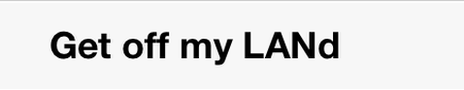 Wi-fi: Get off my LANd