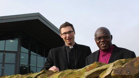 The Reverend Philip North and the Archbishop of York, Dr John Sentamu. Picture: The Diocese of York