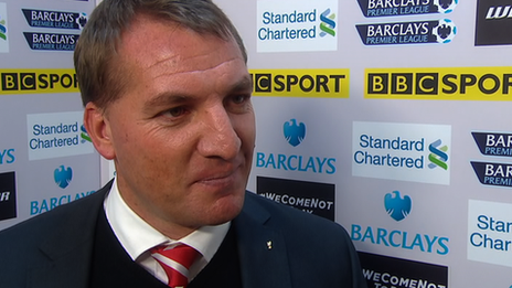 Liverpool manager Brendan Rodgers