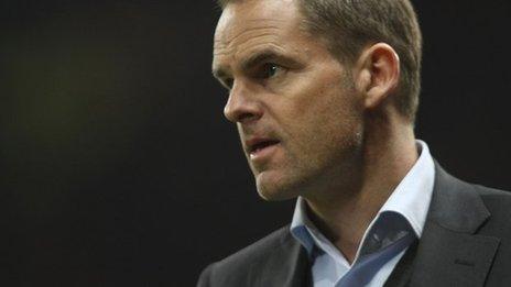 Ajax boss Frank de Boer