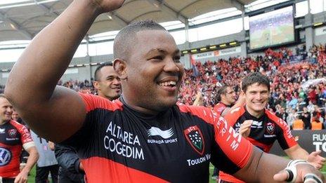Toulon flanker Steffon Armitage
