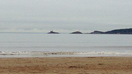 Swansea Bay looking over to Mumbles head