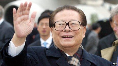 File photo: Jiang Zemin