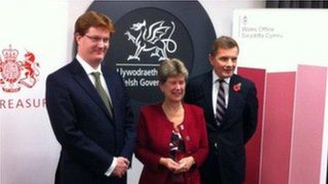 Danny Alexander, Jane Hutt a David Jones