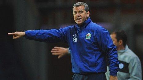 Blackburn Rovers caretaker manager Eric Black