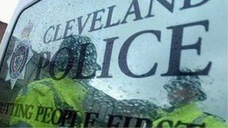Cleveland Police vehicle
