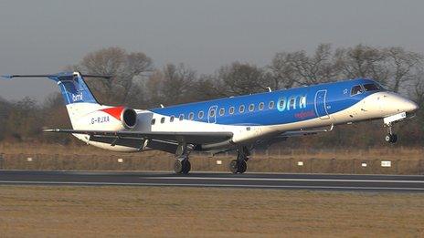 BMI Regional aircraft