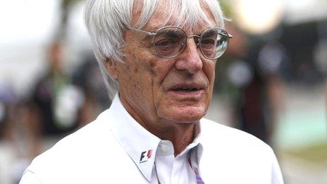 Bernie Ecclestone