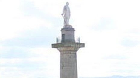 Lord Hill statue and column