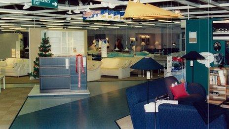 Inside Ikea in 1987