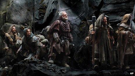 Scene from The Hobbit: An Unexpected Journey