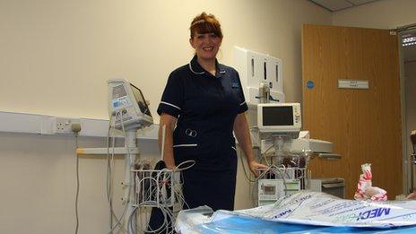 Gilly Scott clinical lead for the MIU