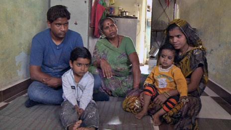 Naresh Jatav and family