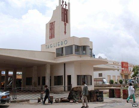 Fiat building, Asmara