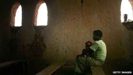 A church in Bunia, 2006