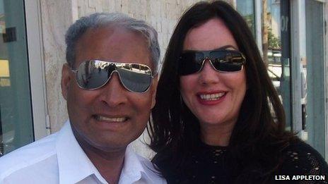 Selva Carmichael and Lisa Appleton