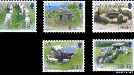 Dolmen stamps