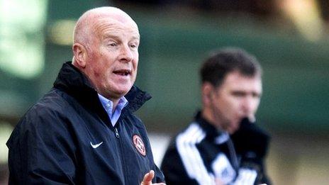 Dundee Utd manager Peter Houston