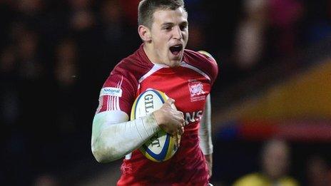 London Welsh winger Nick Scott