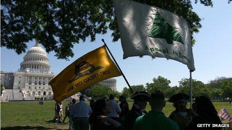 Tea Party rally in Washington