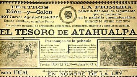 Other - permission from author of documentary on Ecuadorean films