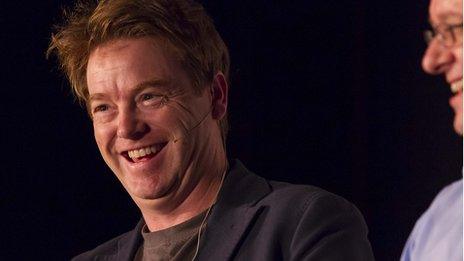 Economist David McWilliams (photo by Dylan Vaughan)