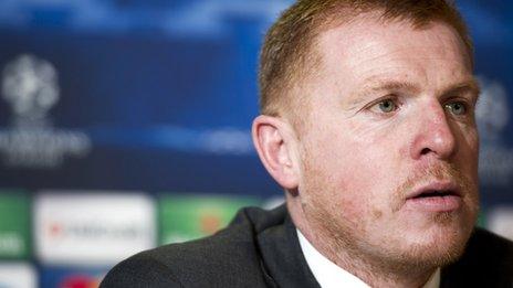 Celtic manager Neil Lennon