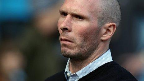 Portsmouth manager Michael Appleton