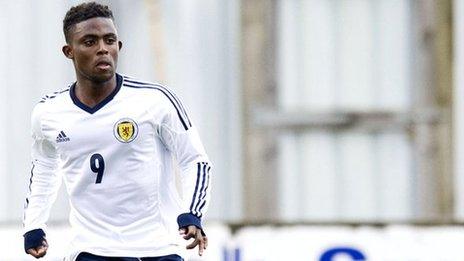 Scotland under-19 international Islam Feruz