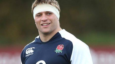 England hooker Tom Youngs