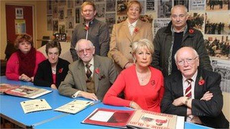 Survivors and relatives of those who were killed in the 1987 Remembrance Day bombing in Enniskillen