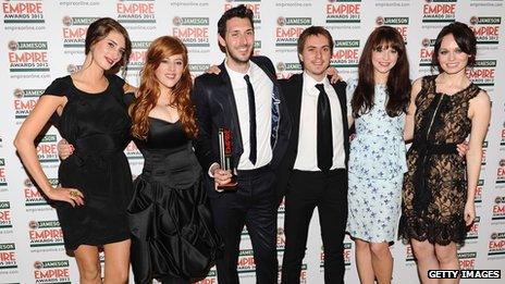 Jessica Knappett, Lydia Rose Bewley, Blake Harrison, Joe Thomas, Tamla Kari and Laura Haddock