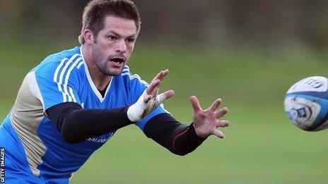 New Zealand captain Richie McCaw